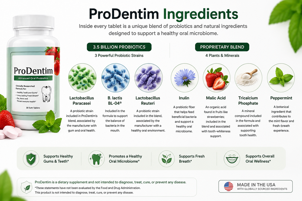 ProDentim Review 2026 oral probiotic supplement